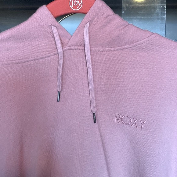 ROXY cropped ombré hoodie with draw strings. - Picture 5 of 13
